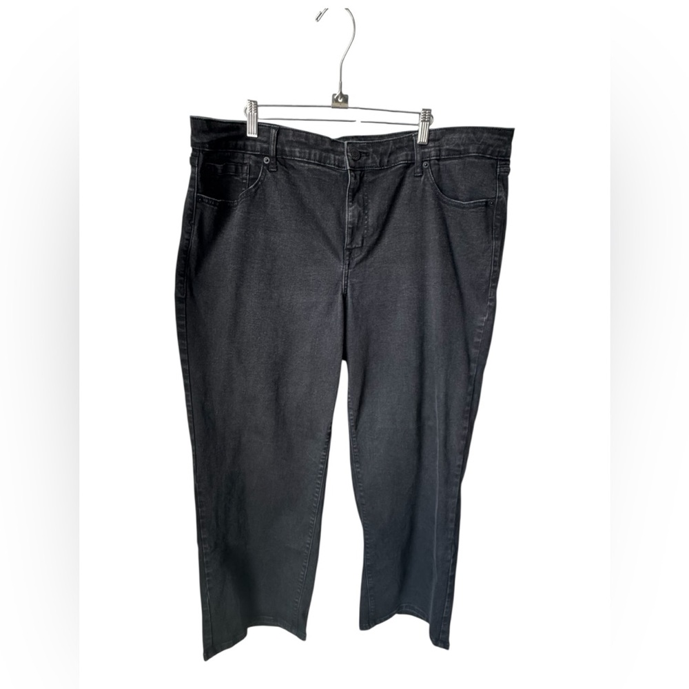 Torrid Perfect Wide Leg Vintage Stretch Black Jeans